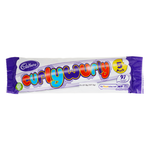 Cadbury Curly Wurly 107.5g 5PK