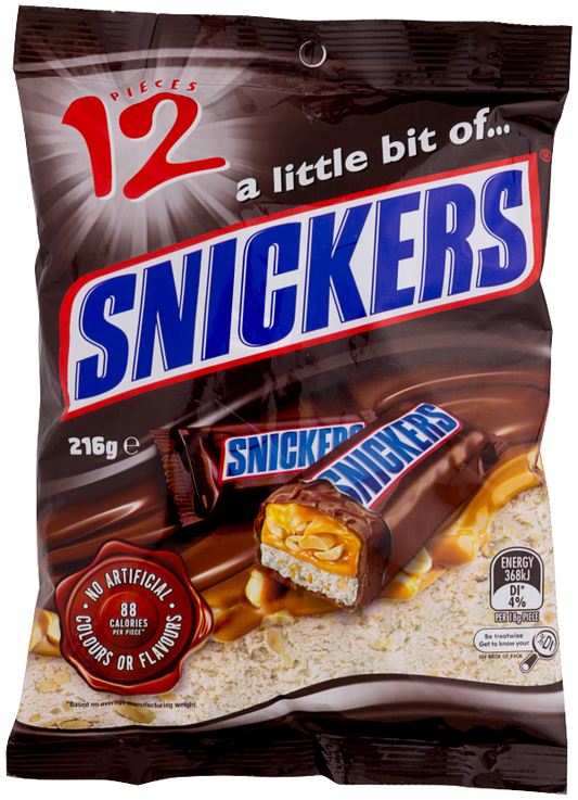 Snickers Funsize 216g
