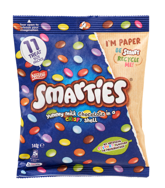 Nestle Smarties Share Pack 11pk 140g