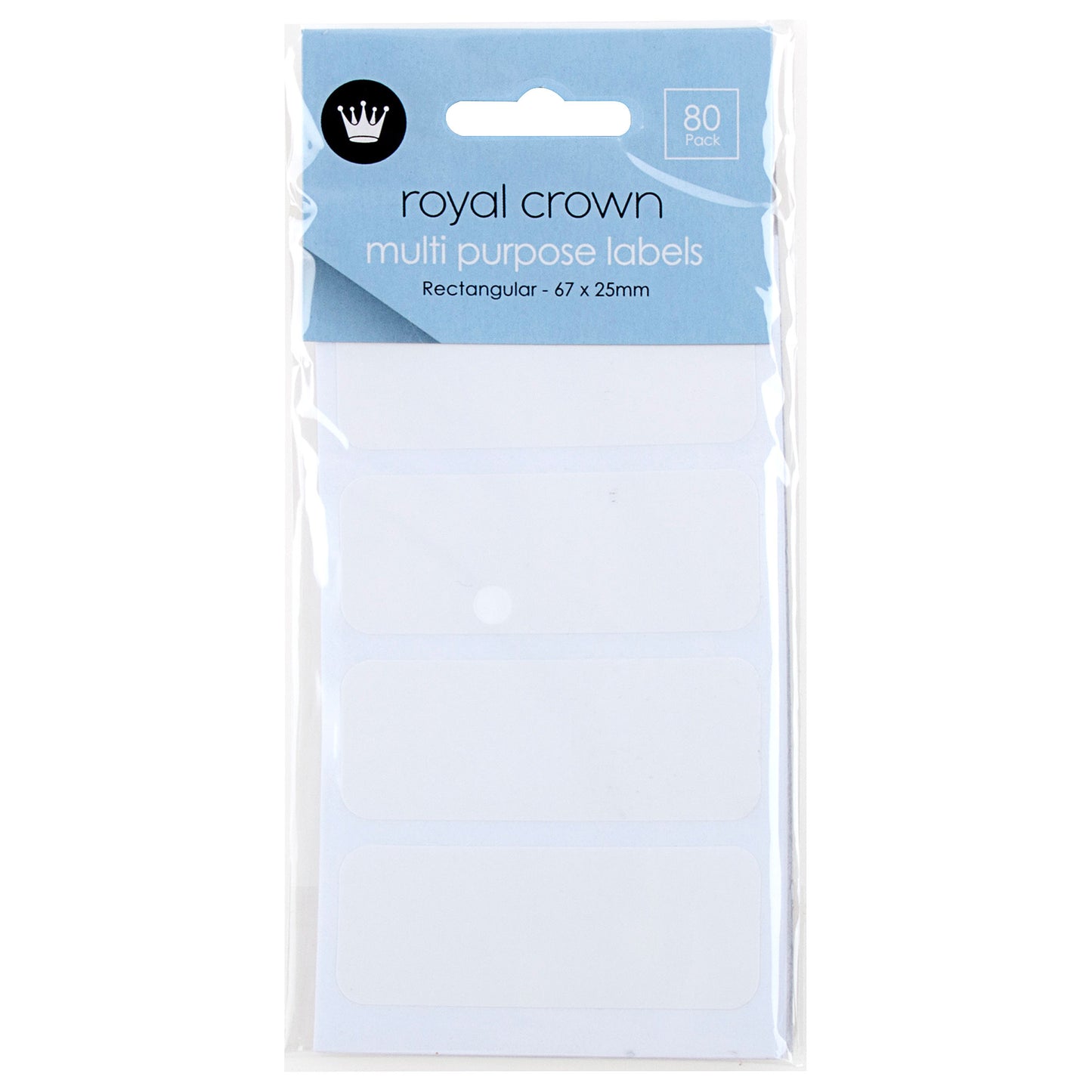 White Labels 80pk