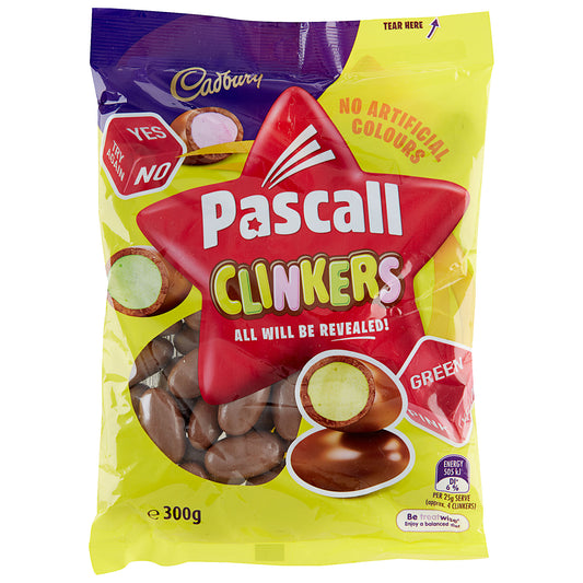 Cadbury Pascall Clinkers Lollies 300g
