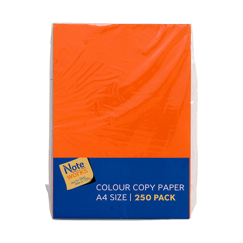 Noteworks Colour Copy Paper A4 250pk The Reject Shop