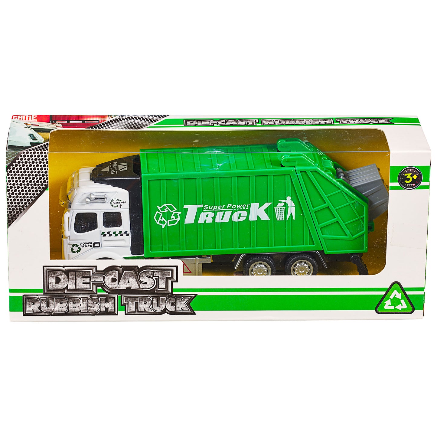 Die-Cast Rubbish Truck Toy