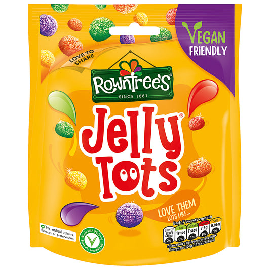 Rowntree's Jelly Tots Pouch Bag 150g