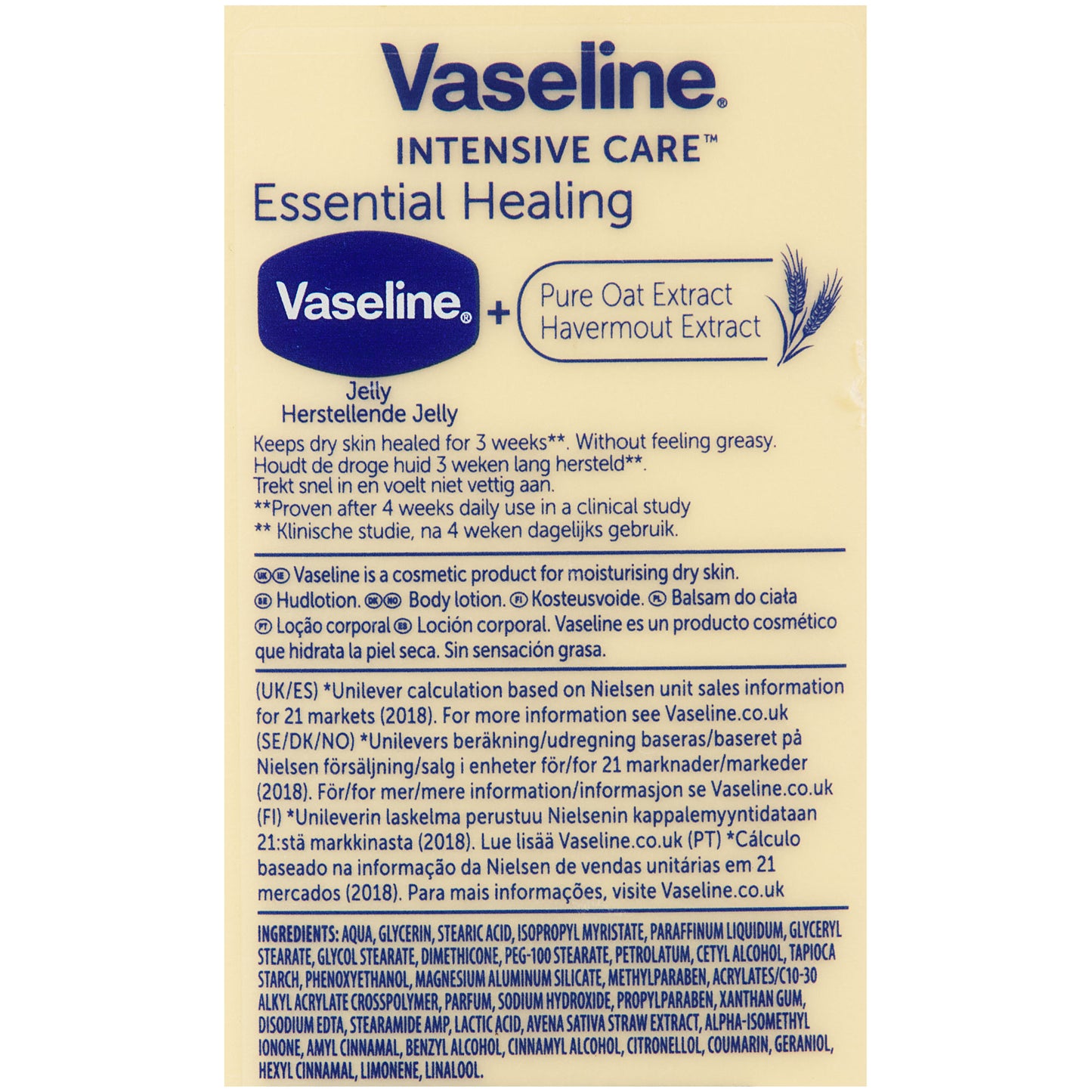Vaseline Essential Healing 400mL