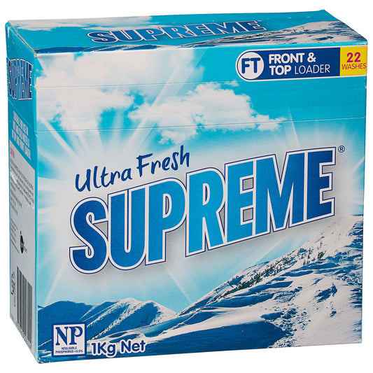 Supreme Laundry Powder Ultra Fresh 1kg