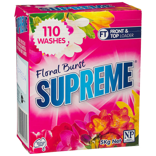 Supreme Laundry Powder Floral Burst 5kg