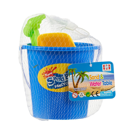 Bucket With 3 Utensils 15x13cm