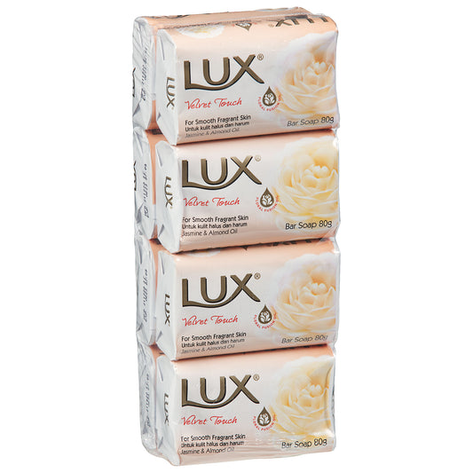 Lux Soap Velvet Jasmine 80g 8pk
