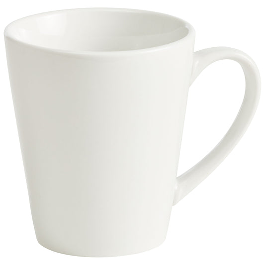 Bright White Porcelain Mug 354mL