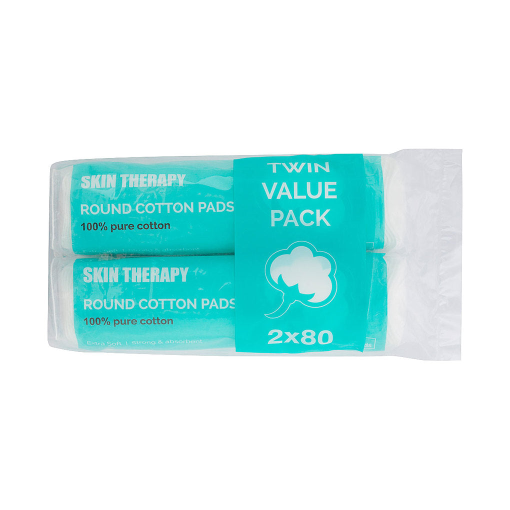 Skin Therapy Round Pads 2 x 80pk