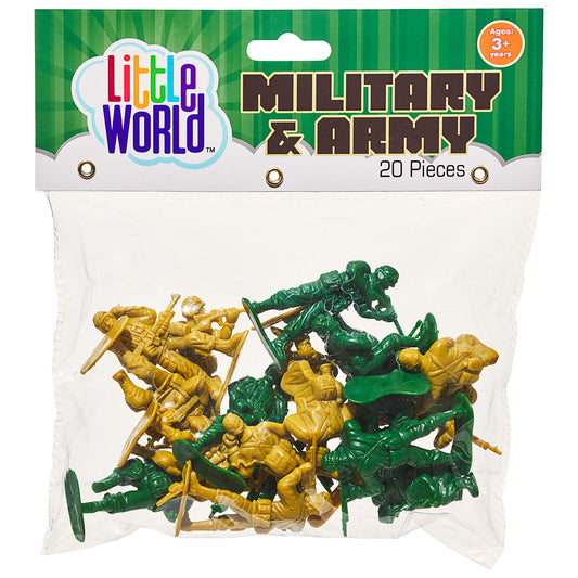 Little World Military Figures 20pk