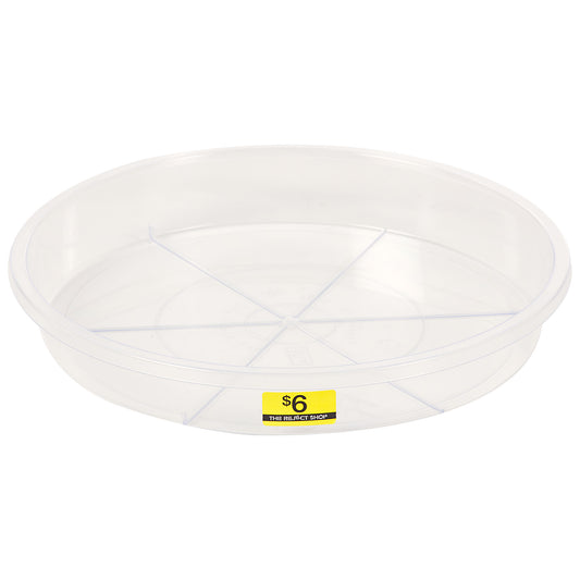 Clear Pot Plant Saucer 27cm