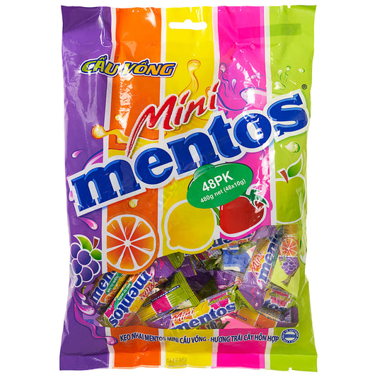 Mentos Mini Rainbow 48pk