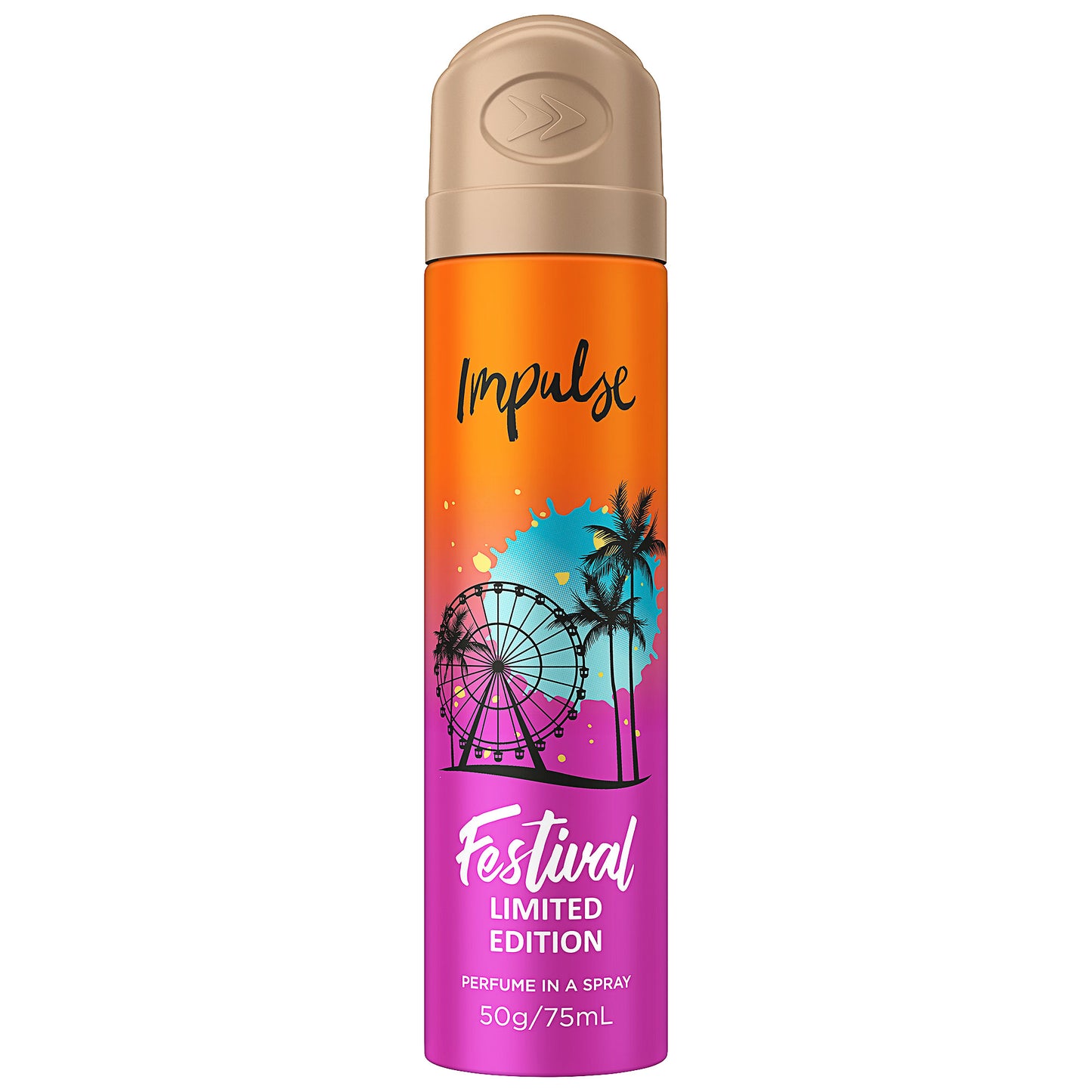 Impulse Body Spray Festival 50g