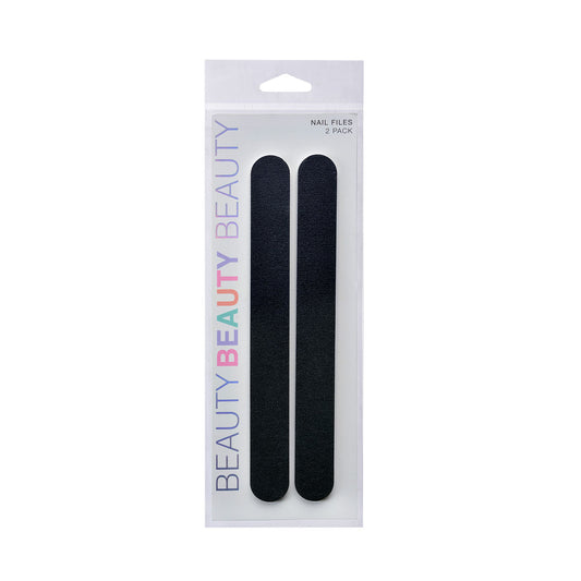 Nail File Black 2 pk