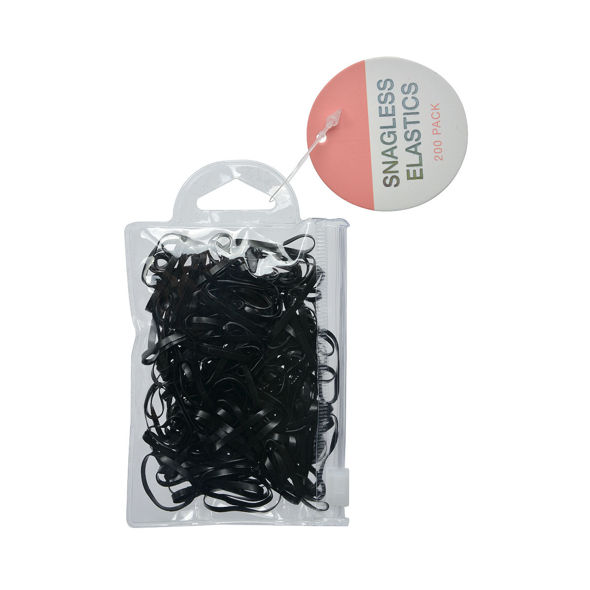 Hair Ring Non-Stick Black 200pk