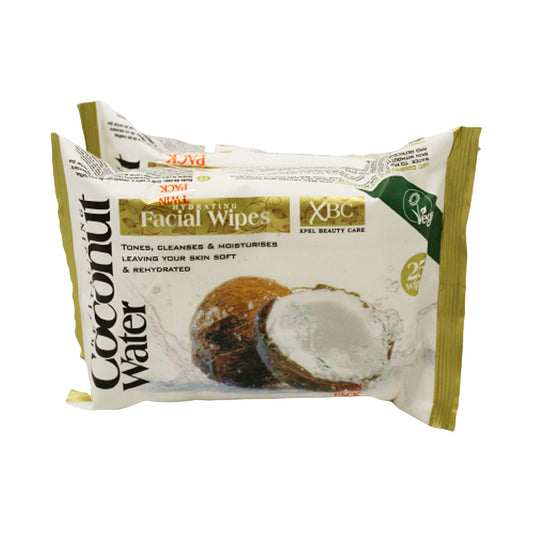 Coconut Water Wipes 2x 25pk