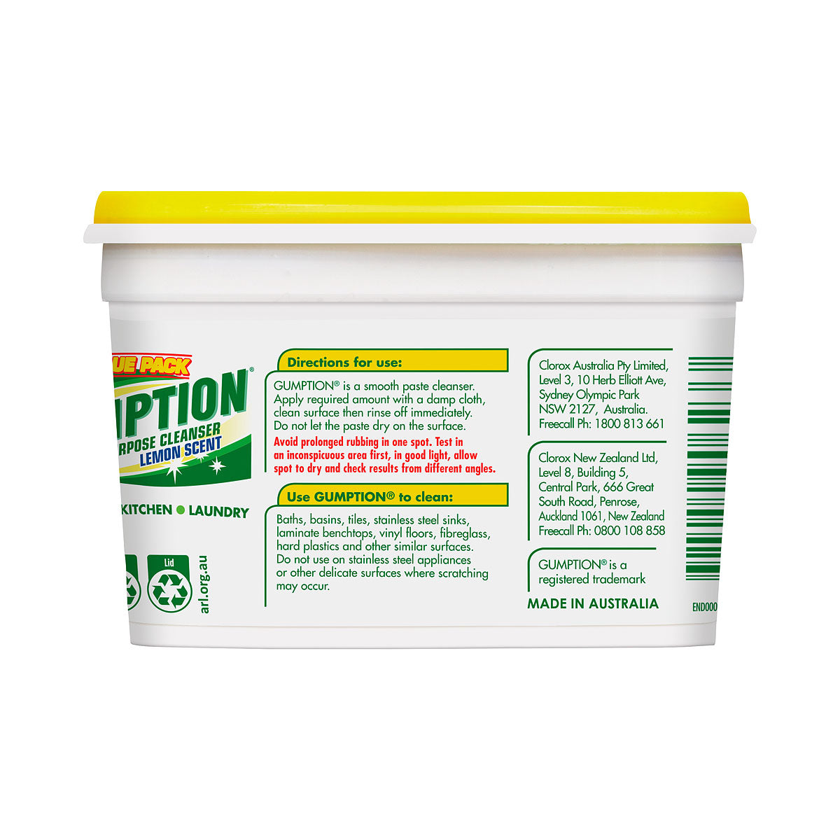 Gumption Multi-Purpose Cleanser 500g
