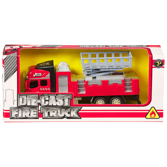 Die-Cast Fire Truck 3 Assorted