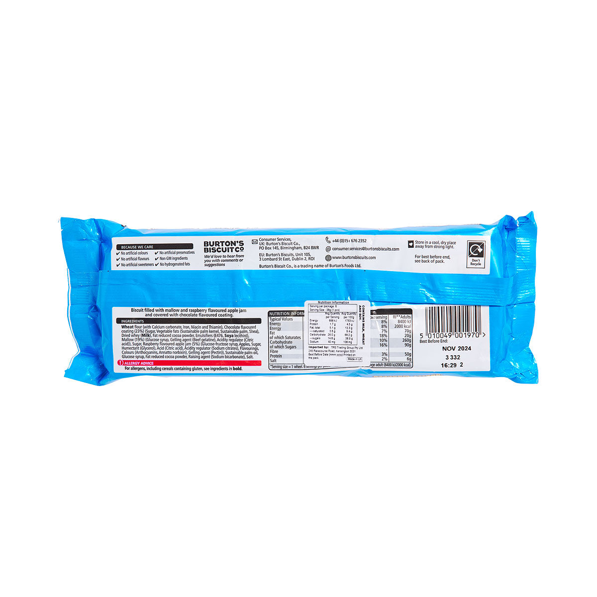 Wagon Wheels Jammie 6pk