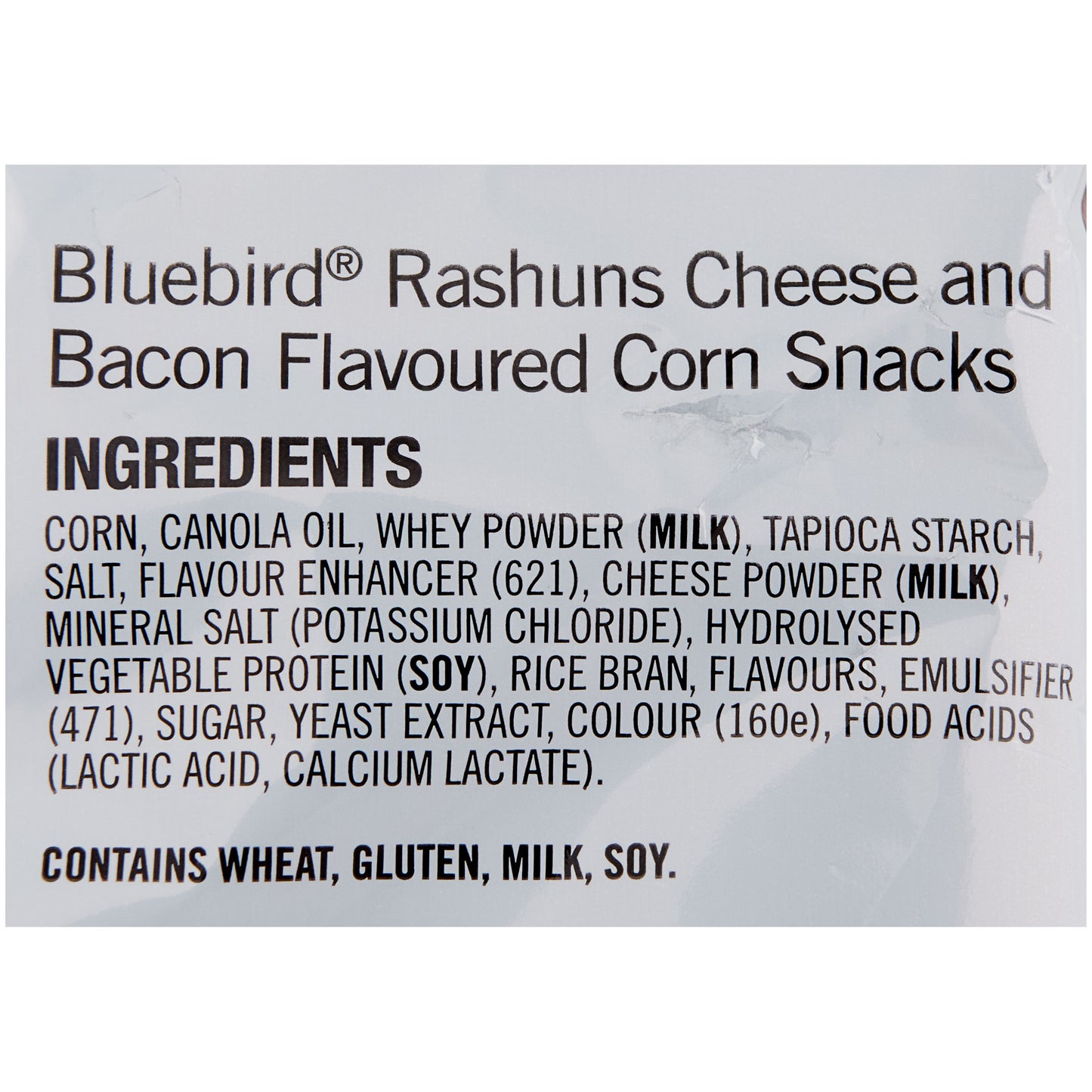 Bluebird Rashuns Cheese & Bacon Chips 150g