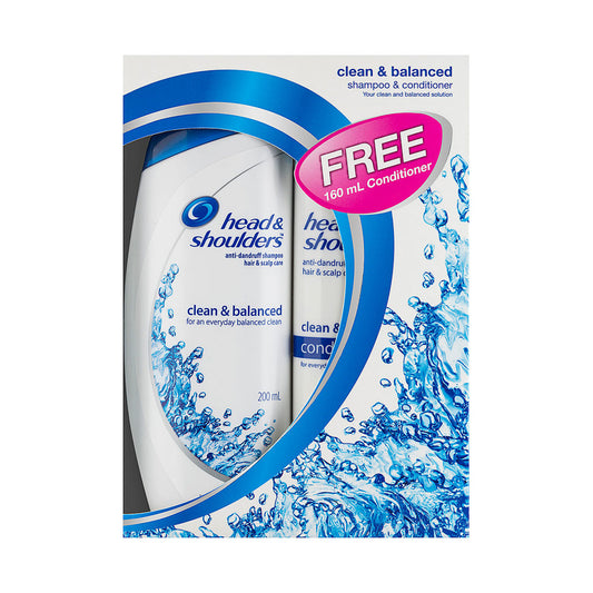 Head And Shoulders Clean And Balanced Pack