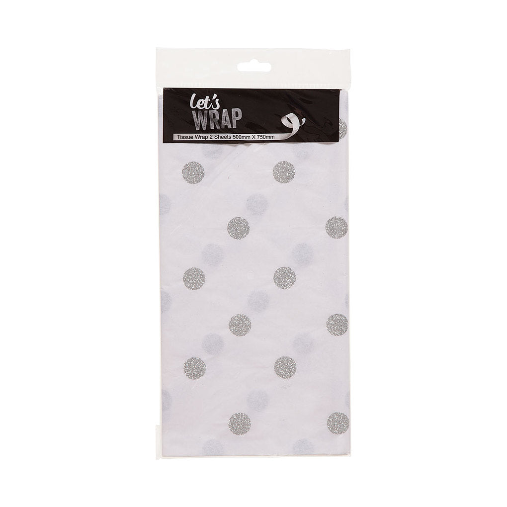 Let's Wrap Tissue Wrap 50x75cm 2pk