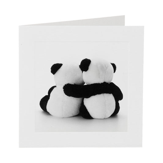 Cute Teddy Panda Greeting Card