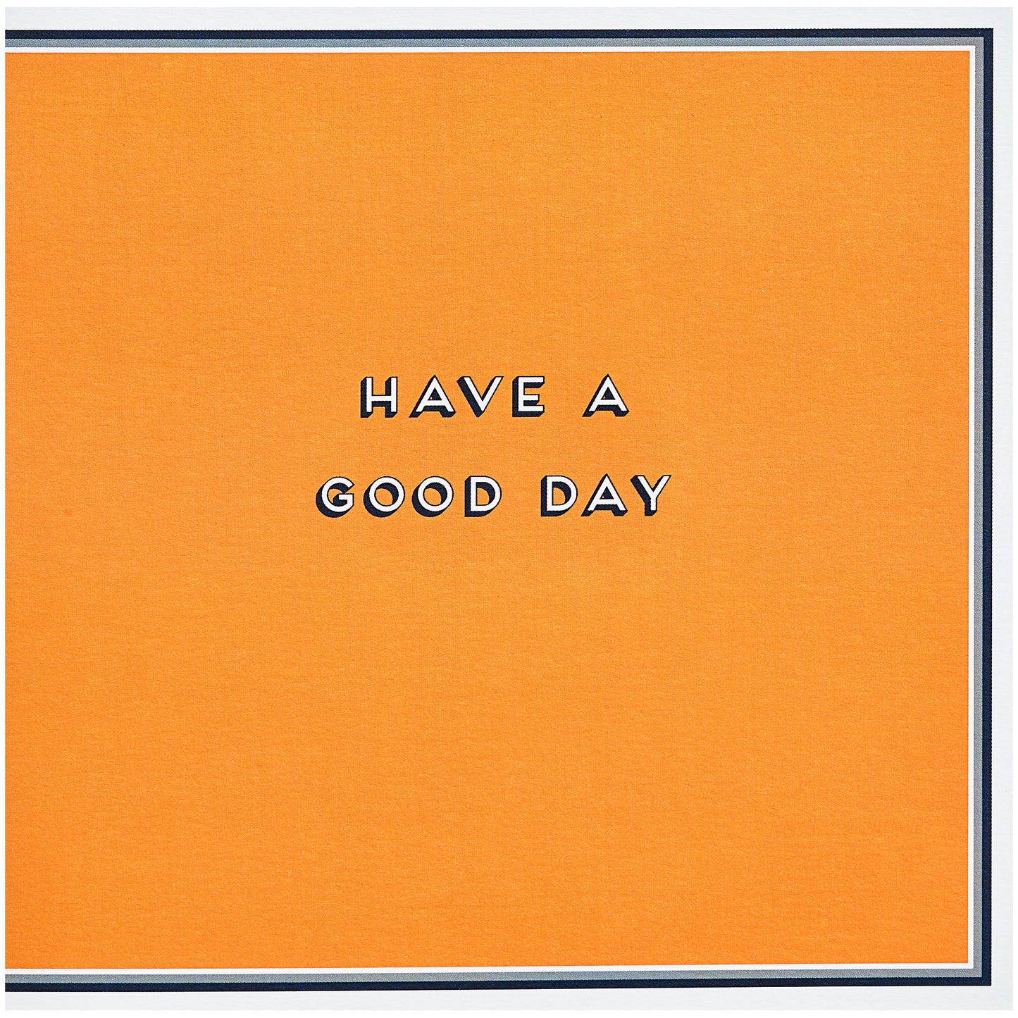 Contemporary Art Happy Birthday Card