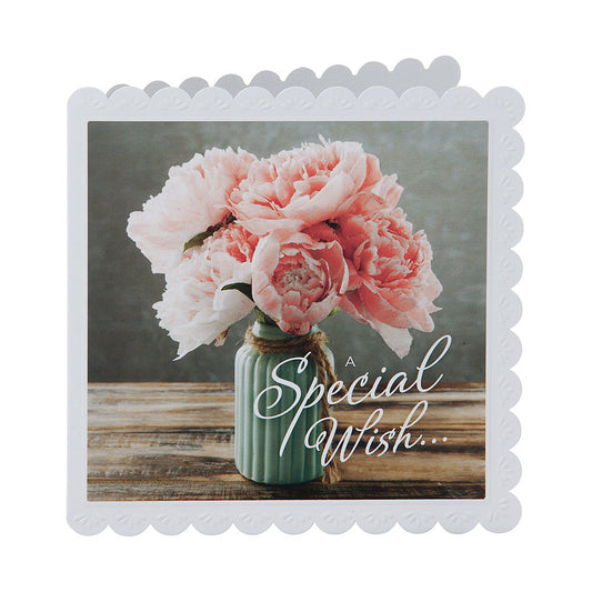 Traditional Roses Birthday Card For Her