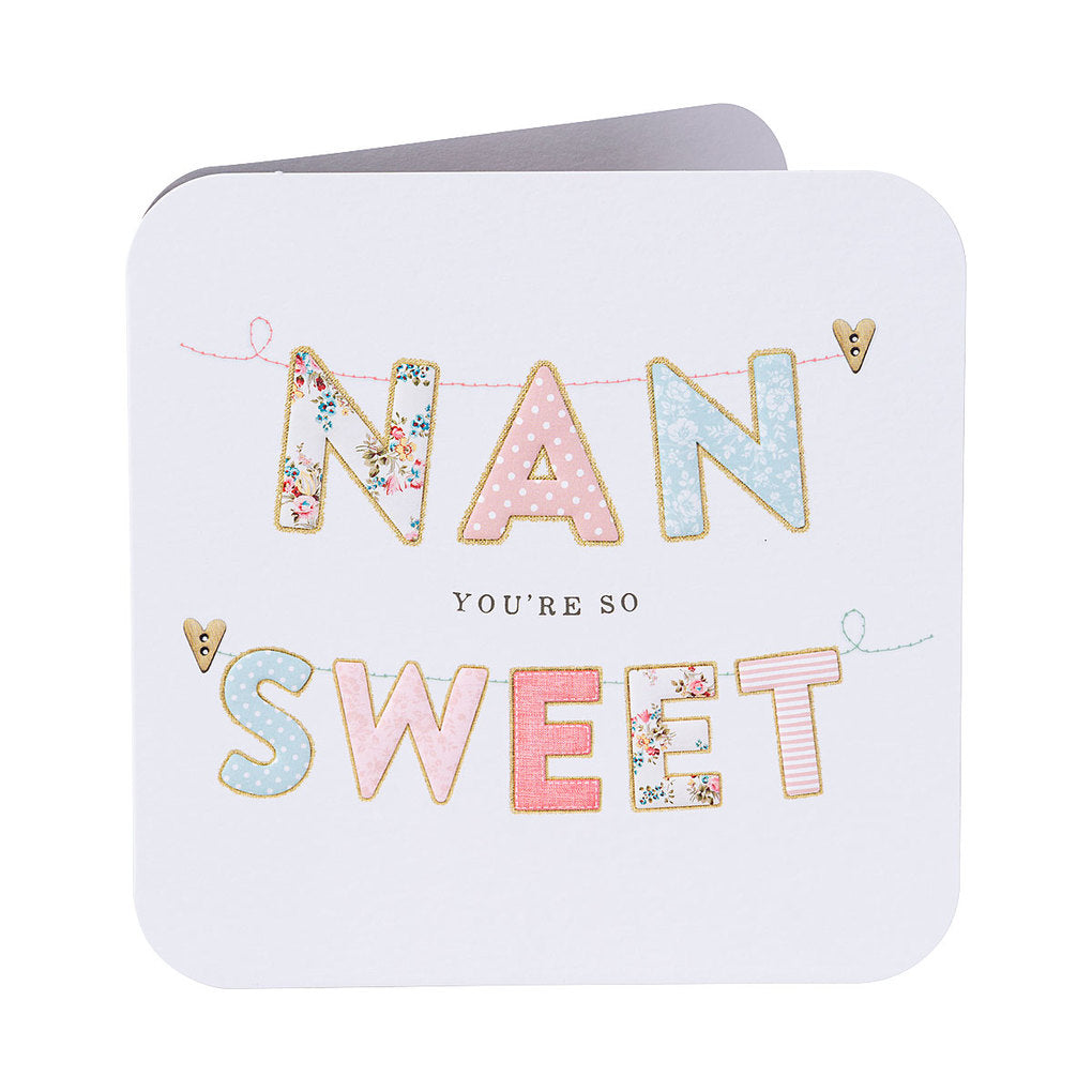 Cute Nan Birthday Card
