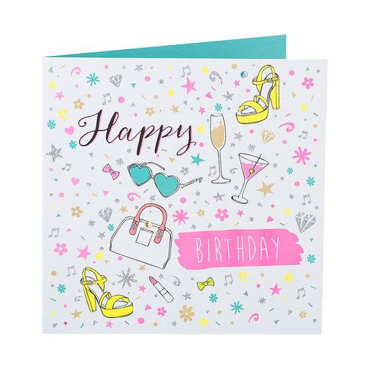 Funny Traditional Birthday Card For Her