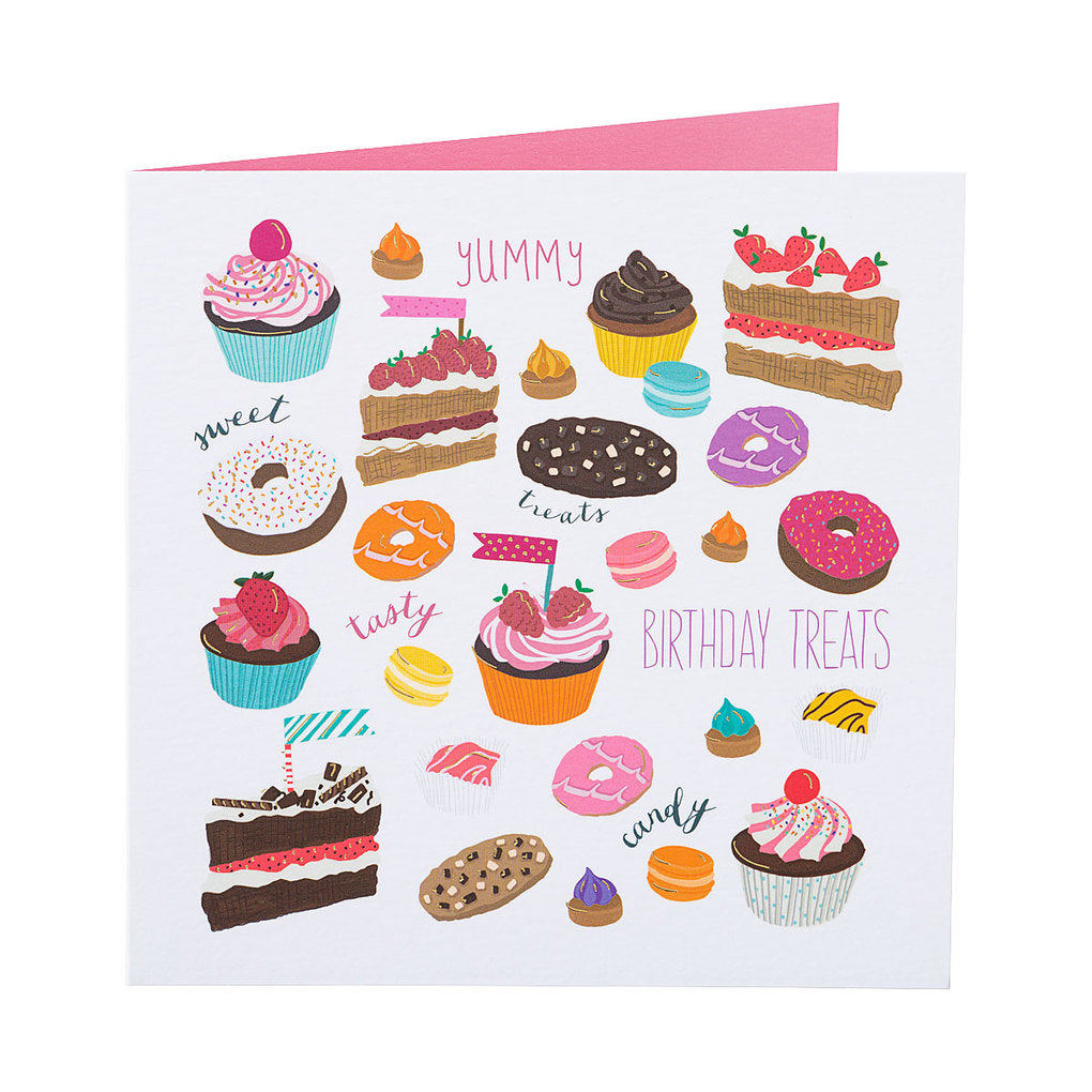 Funny Cakes & Treats Birthday Card