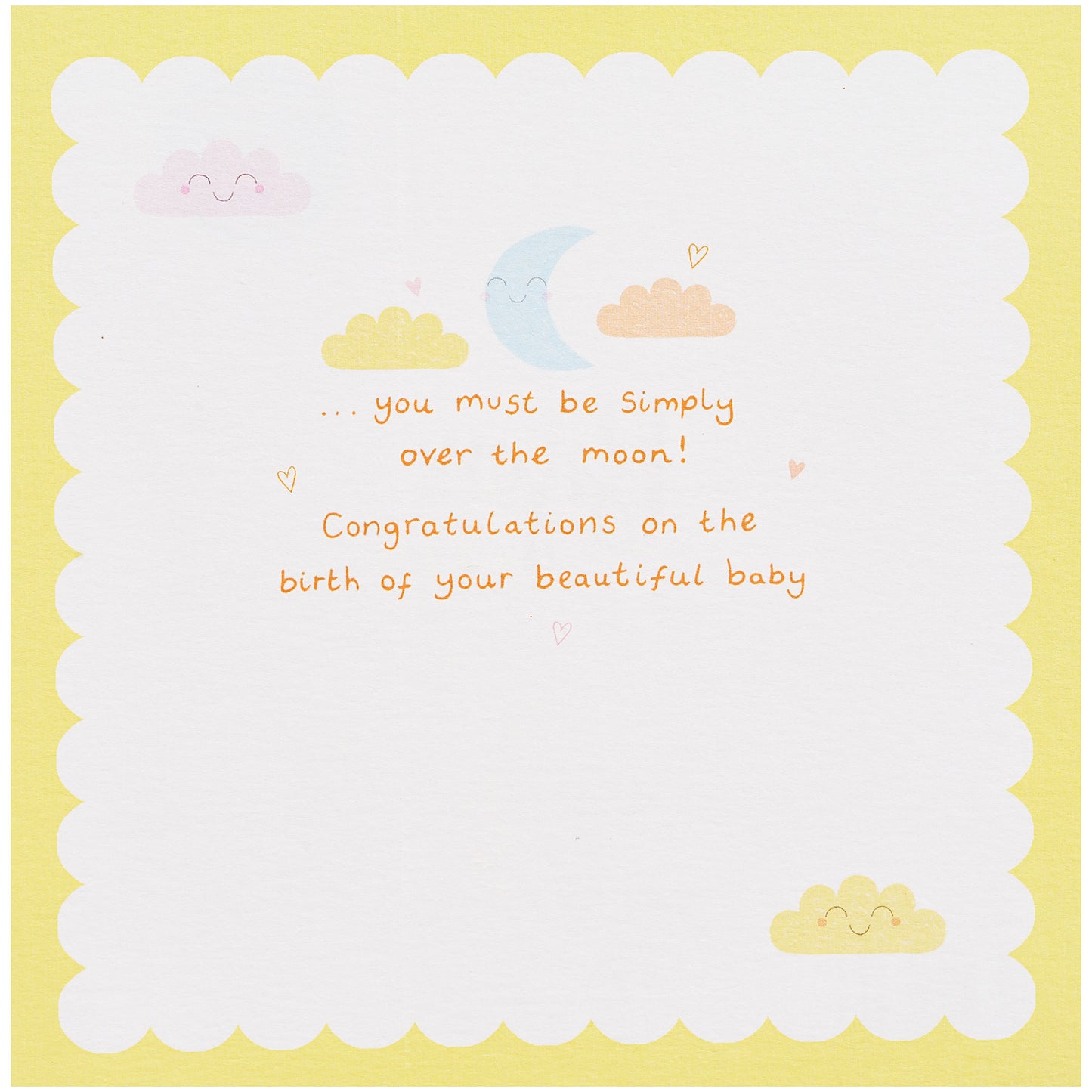 Traditional Yellow Sun Greeting Card