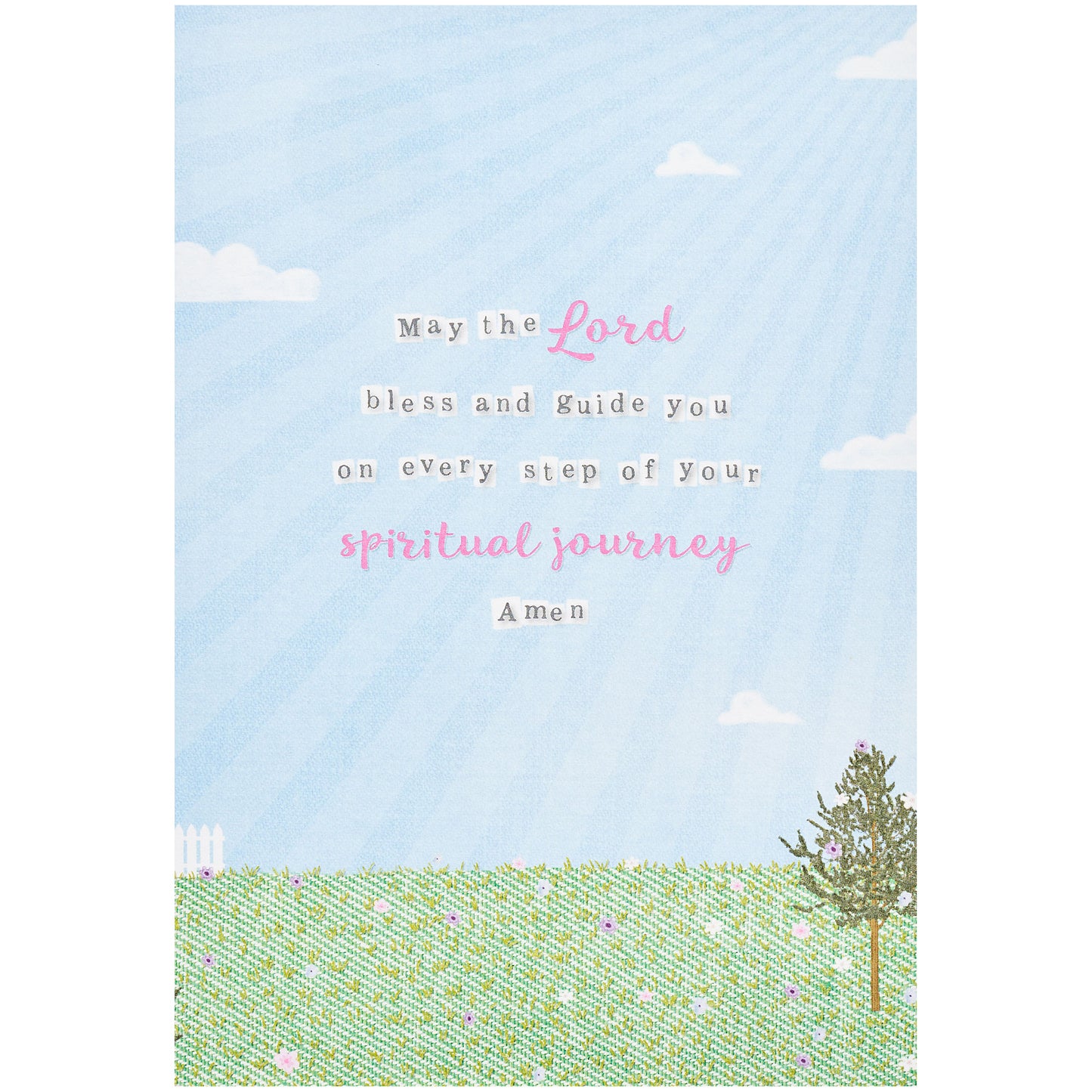 Traditional Confirmation Day Card