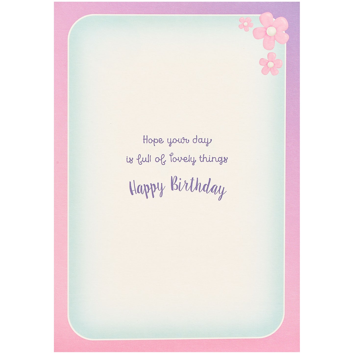 Cute Mermaid Bear Girl 8th Birthday Card