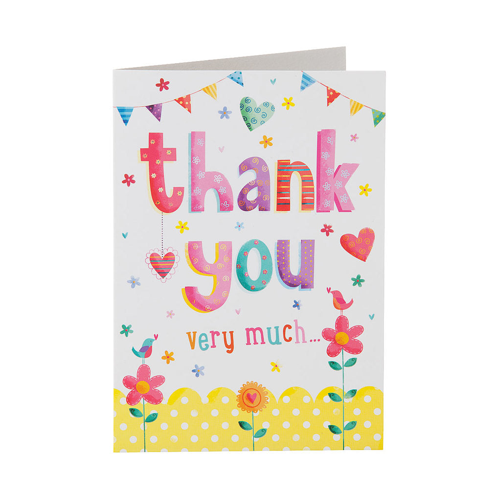 Cute Thank You Very Much Card