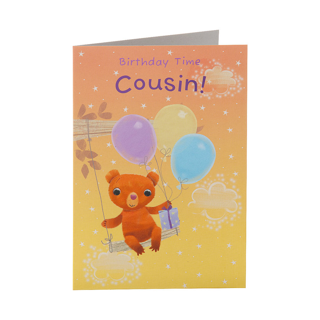 Cute Birthday Card For Cousin