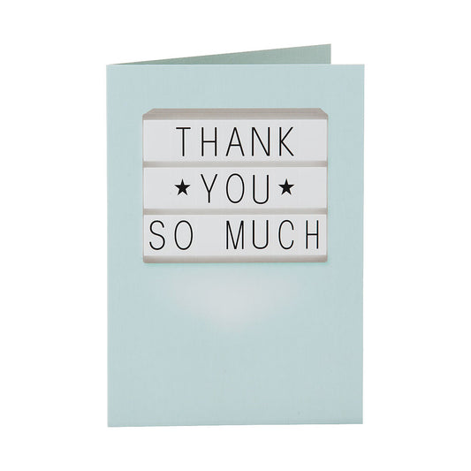 Traditional Thank You So Much Card