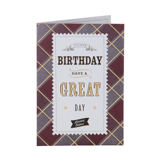 Traditional Ltd Edition Birthday Card