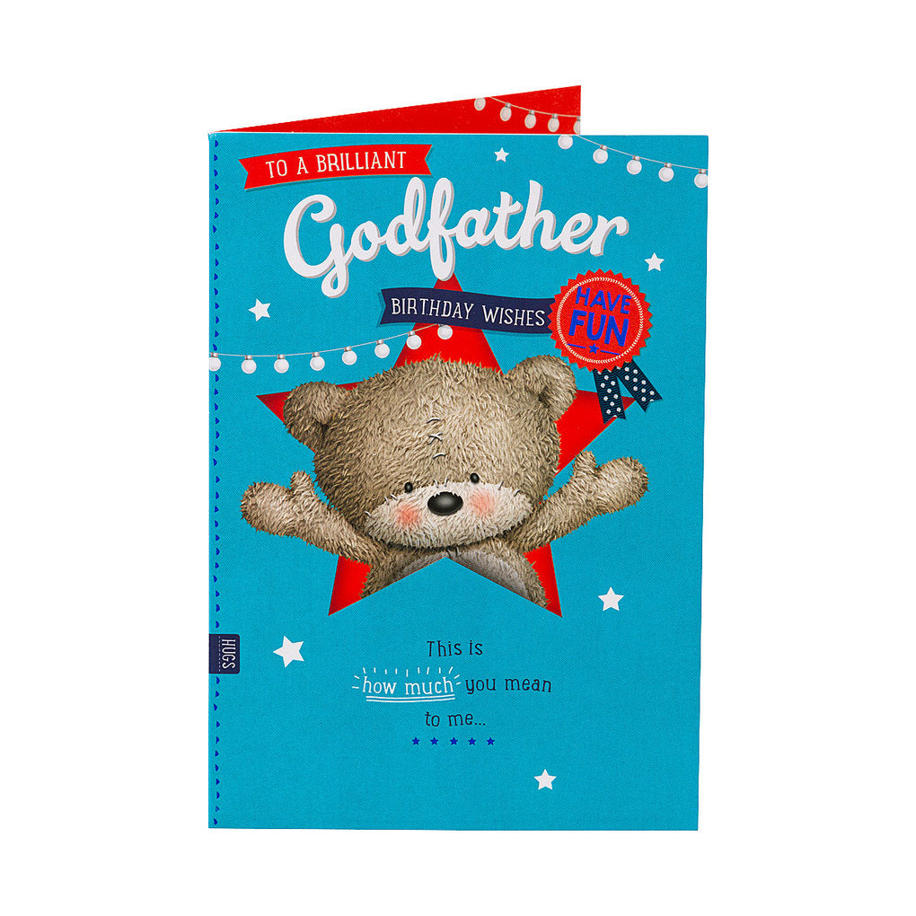 Traditional Godfather Birthday Card