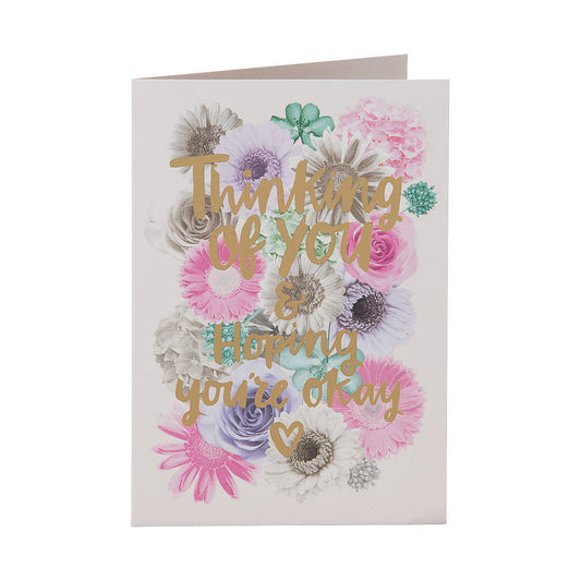 Contemporary Thinking Of You Card