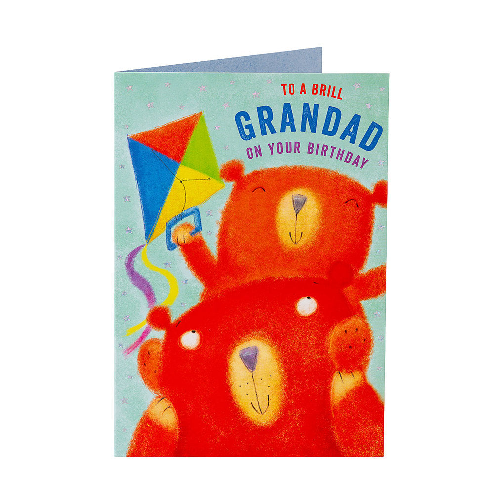 Cute Brill Grandad Birthday Card