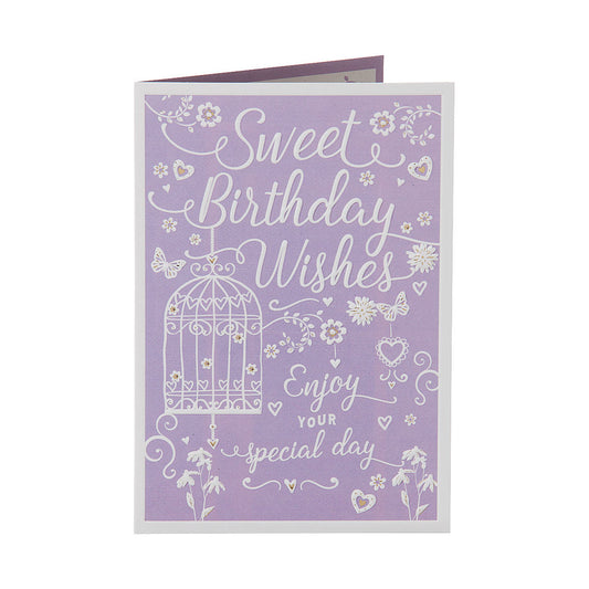Traditional Sweet Birthday Card Wishes