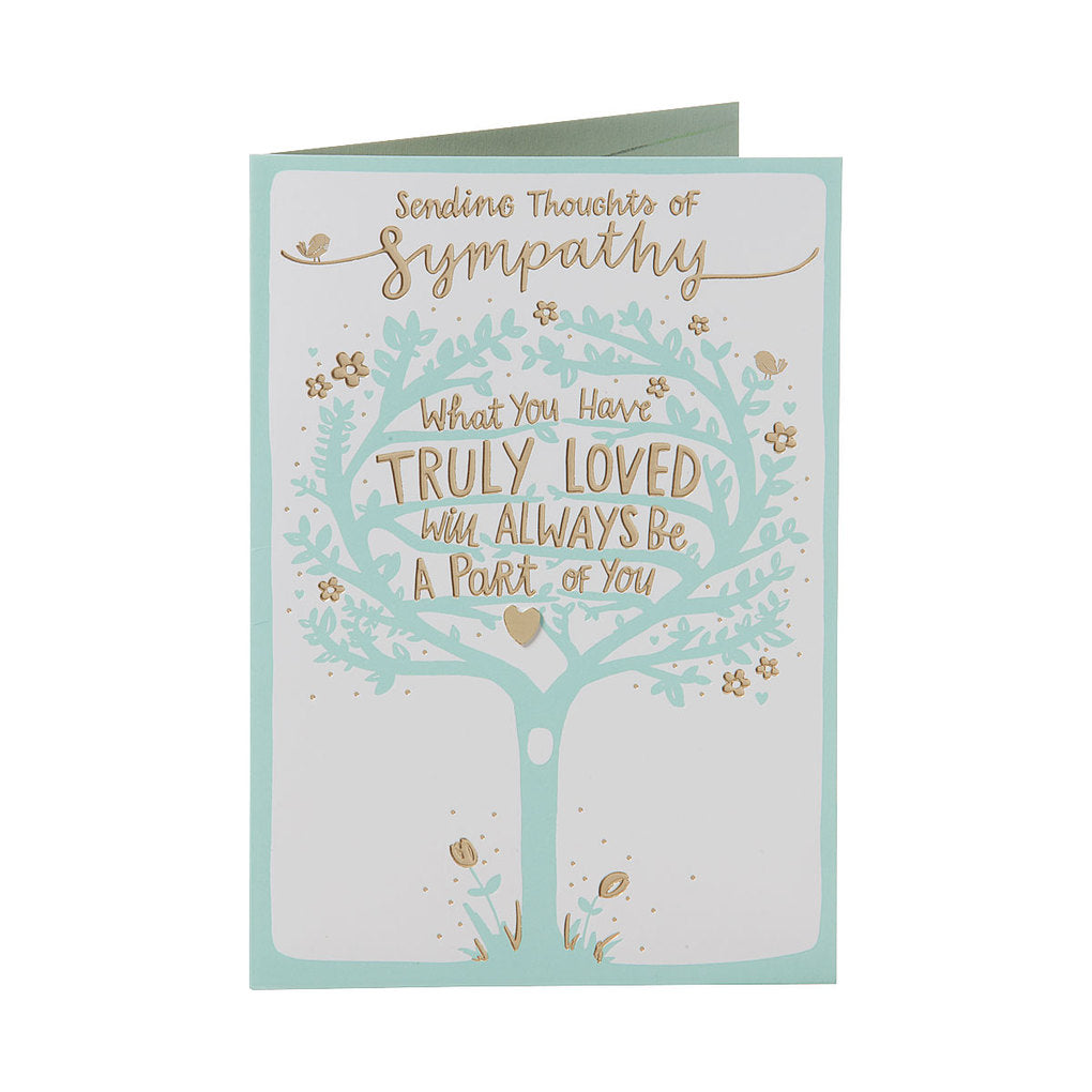 Traditional Thoughts Of Sympathy Card
