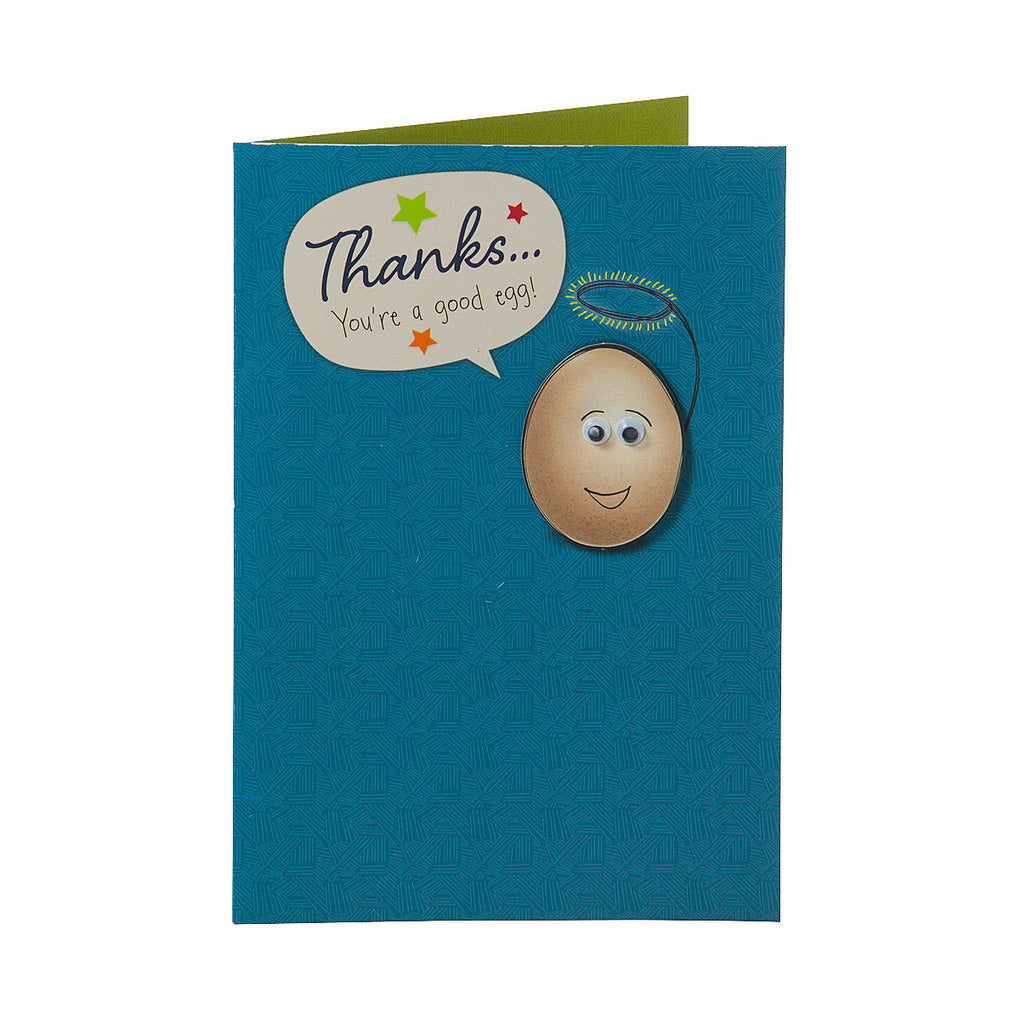 Cute Thankyou Card Good Egg