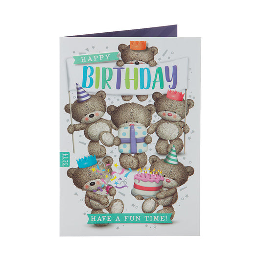 Cute Bears Birthday Card