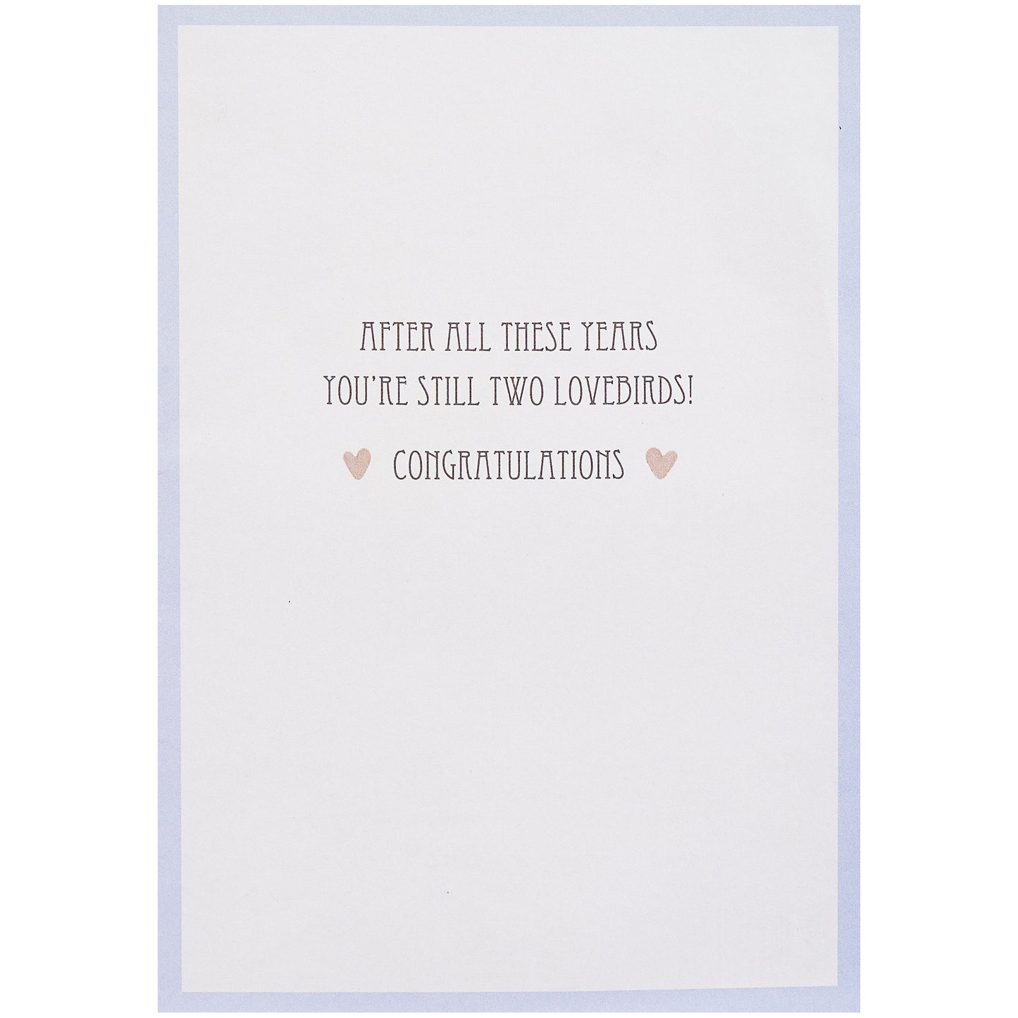 Traditional Grandparent Anniversary Card