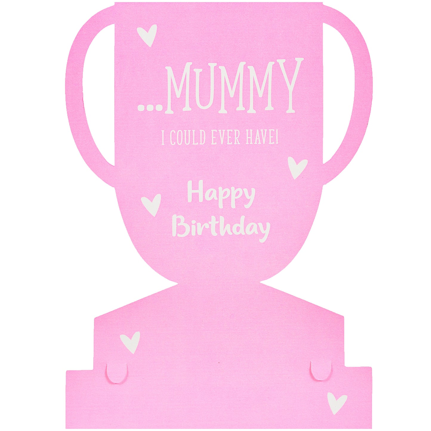 Cute Birthday Trophy For Mum Card